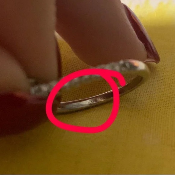 White gold diamond ring from Kay Jewelers - Picture 9 of 9